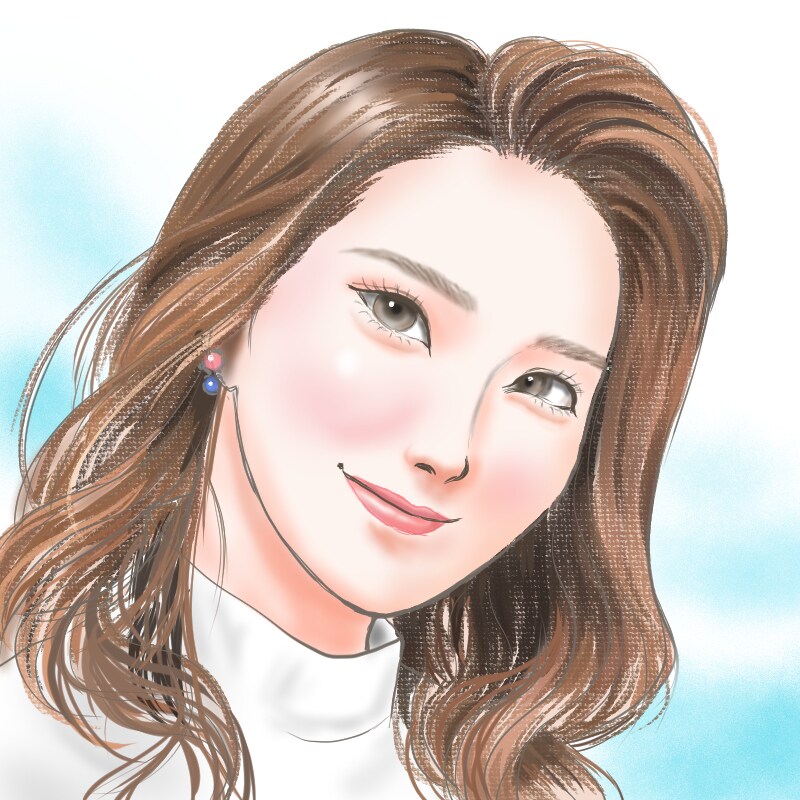 優しいタッチの似顔絵をデジタルでお描きします 若く、可愛く、美しくがモットーの似顔絵。プレゼントなどに！ イメージ9