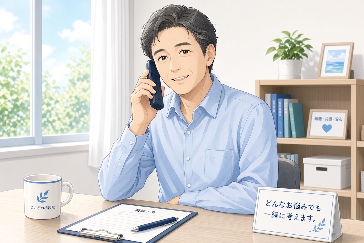 様々な内容の聞き相手になります ご自身のこと、子供さんの悩みなど イメージ1