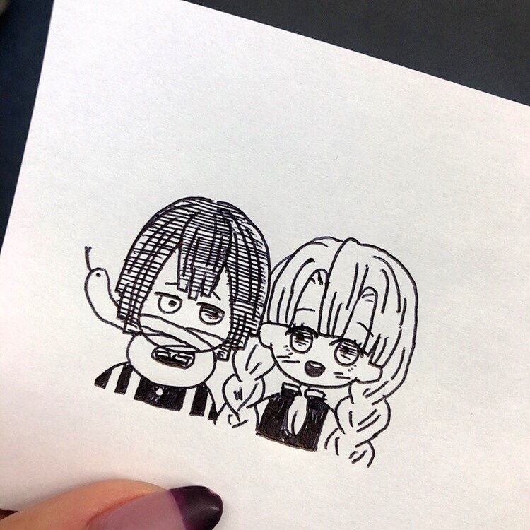 既存キャラクターを私の絵柄で書きます 贈り物のワンポイント、付箋等として！ イメージ7