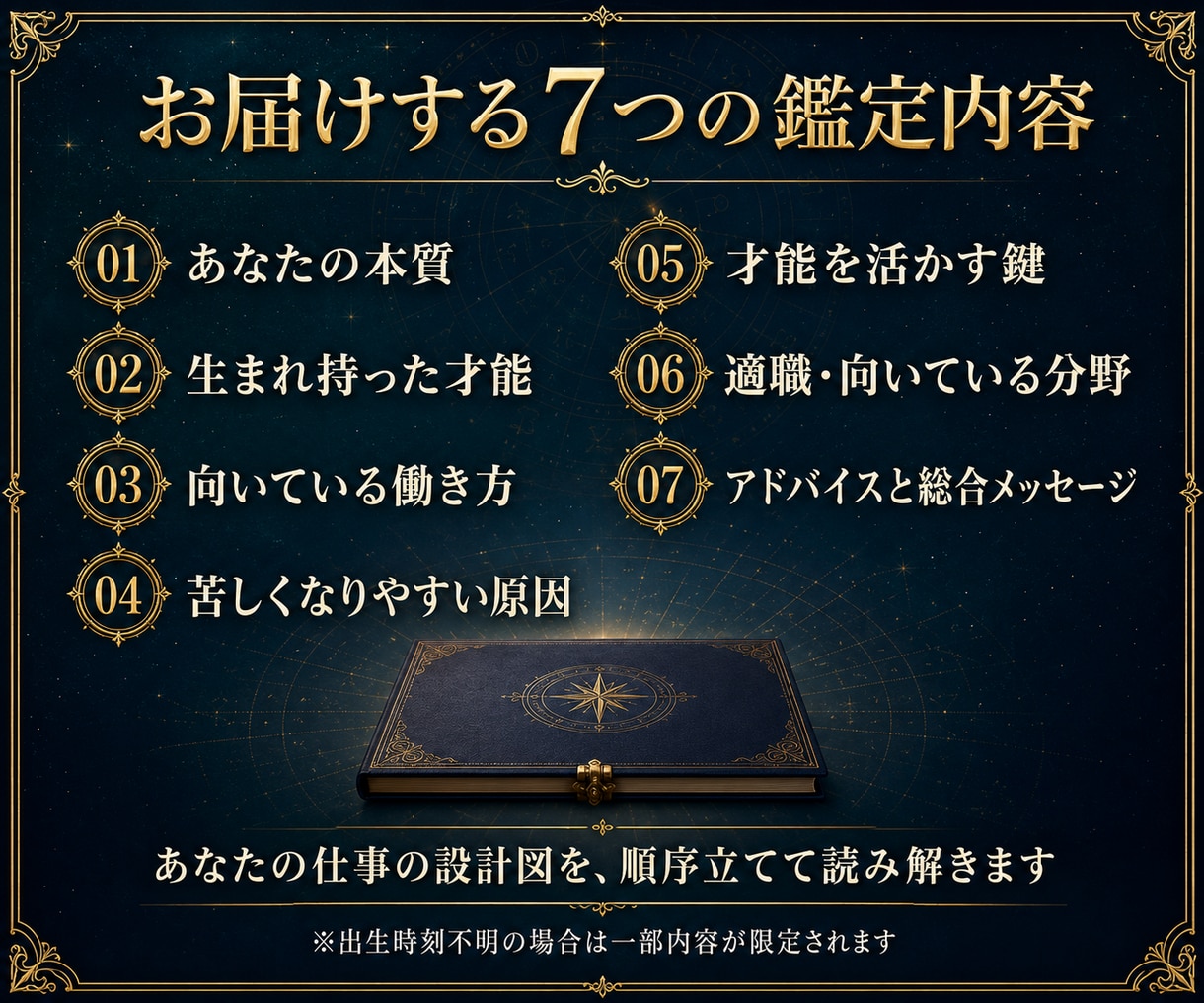 才能・適職・向いている仕事を占星術で読み解きます 天職に繋がる自分の強み、向いている働き方を徹底分析！ イメージ6