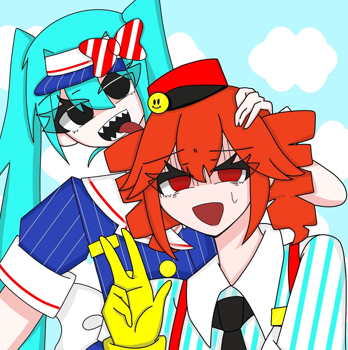 アニメ塗りの女性イラストお描きします 立ち絵やアイコンイラスト、ミニキャラなどなど承ります！ イメージ2