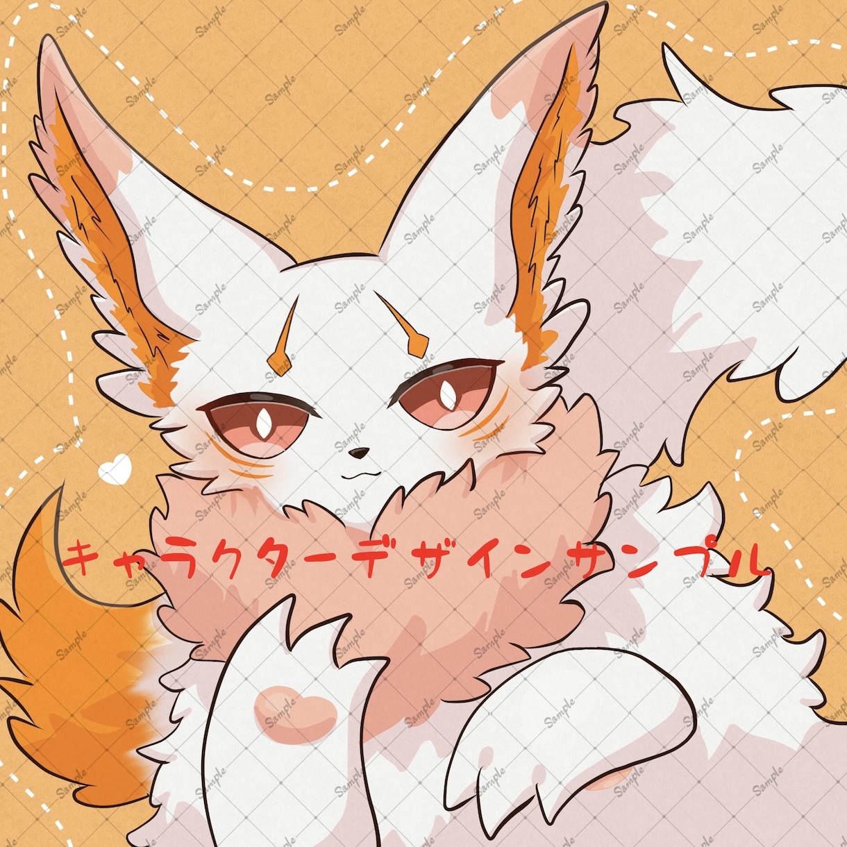 リッチなLive2d用パーツ分けイラスト描きます ケモノやドラゴンや幻獣等の人外キャラ制作はお任せ下さい イメージ4