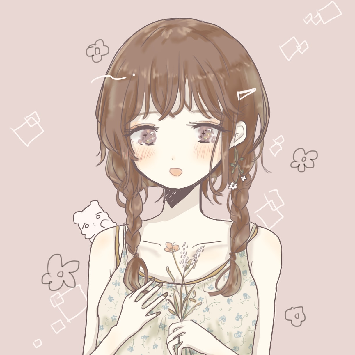 あなたのアイコン描きます ご依頼者様のご希望に添える女の子をお描きします！ イメージ4